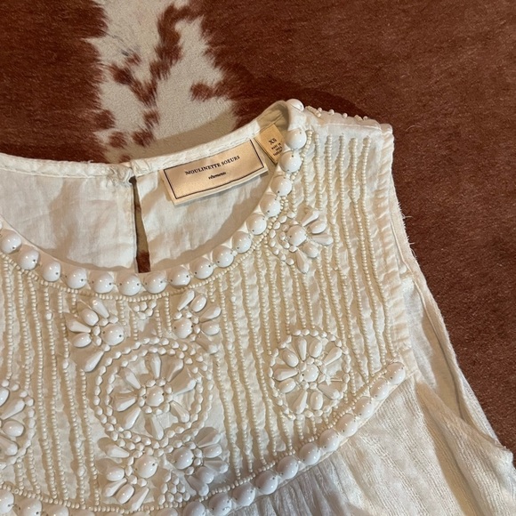 Anthropology top 
size XS 
Brand is Moulinette Souers
100% cotton - Picture 3 of 5